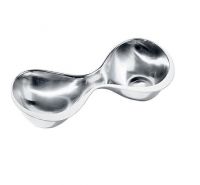 ALESSI stainless basket 2 section RA02 