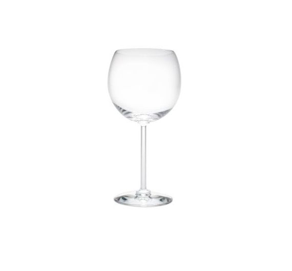 ALESSI Mami red vine glass SG52/0