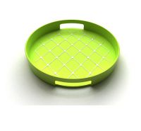 ZAK green round tray cm 30