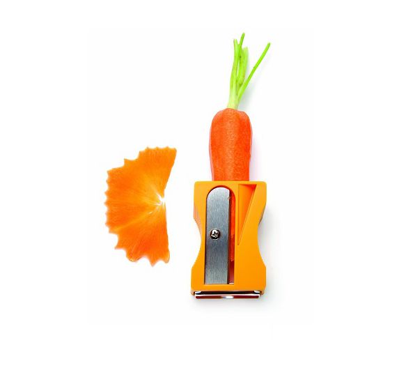 Karoto - Affilatrice per carote, pelapatate per verdure e cetrioli,  divertenti gadget da cucina, da una serie di sbucciatrici uniche per  cucina
