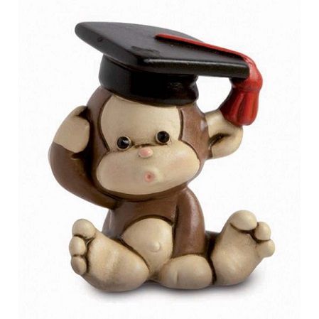 Egan Little monkey with graduation hat 