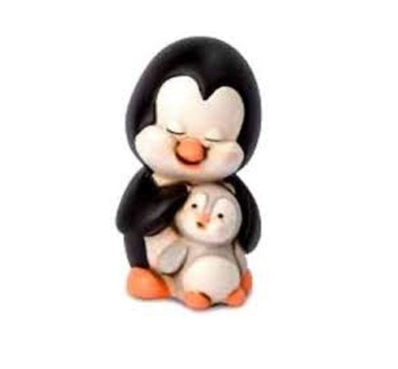 Ping Pong :pinguino madre con piccolo. Egan