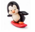 Ping Pong : egan penguin on the surf