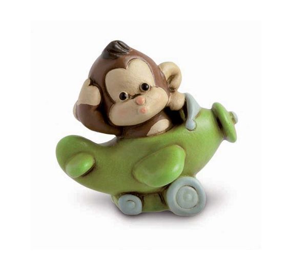 Egan monkey on green plane