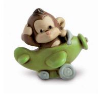 Egan monkey on green plane