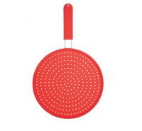 KitchenCraft Colourworks Paraschizzi silicone rosso