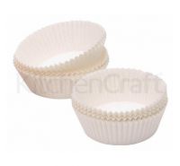 KitchenCraft 75 white paper muffin cups