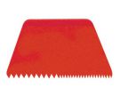 Paderno Scraper in red polypropylene 