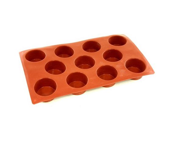 Paderno 11 mini silicone muffin mold art. 47742-20