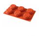 Paderno Stampo 6 mini girasoli in silicone art. 47742-62