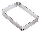 Paderno rectangular adjustable stainless steel band art. 47528-05