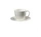 Servizio 6 tazze caffè c/piatto Waves bianco Richard Ginori