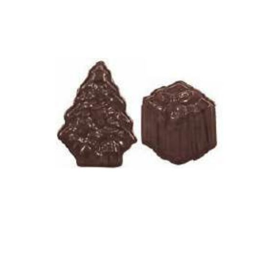 Paderno stampo Figure di Natale cioccolato art. 47866