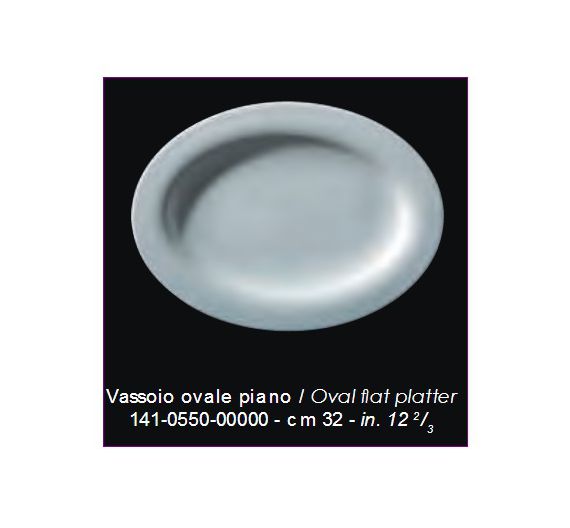 Richard Ginori oval tray 32 cm Antares white 
