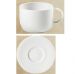 Richard Ginori 6 tea cups c / flat Infinito white