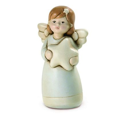 Egan Goofi Statuina In Ceramica – Piccola, Colore Avorio, Personaggio Ironico E Collezionabile