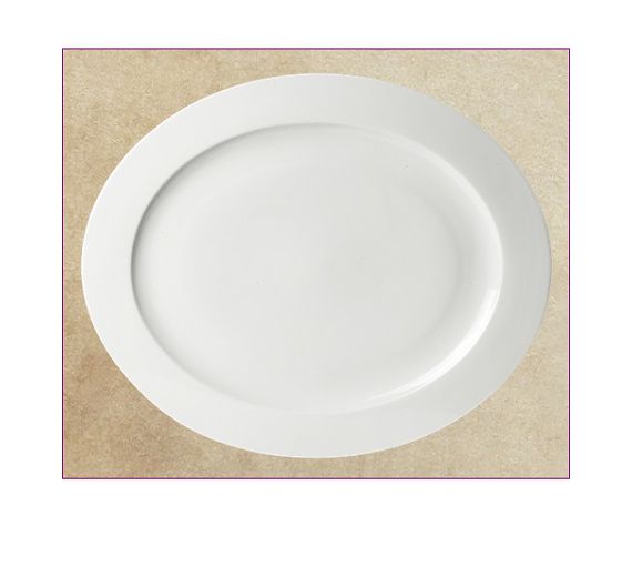 Richard Ginori oval tray 33 cm Infinito white