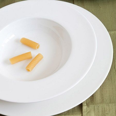 Set 6 Piatti Frutta In Bone China - Collezione Federica, Bianco, Diametro 21cm, Eleganti E Lavabili - Foto 12