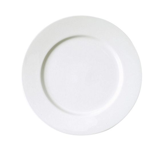 Bitossi set 6 piatti piani Veronica bianco