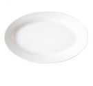 Bitossi oval tray Federica white