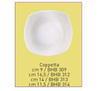 Bitossi saucer in the shape of a cup Elisa white