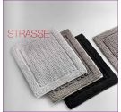 LineaBeta Strasse black chenille rug