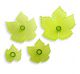 Decora set 4 tagliapasta foglia di vite Jem Cutters