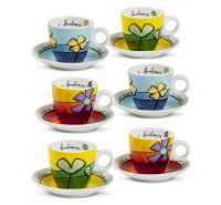 Set 6 tazzine caffè Pane Amore e Fantasia Egan Paf