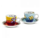 Set 2 tazzine caffè Pane Amore e Fantasia Egan Paf