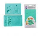 Decora set 2 venatori foglia silicone Wilton