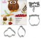 Decora 4 animal cookie cutters