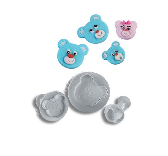 Martellato Bear plunger mold