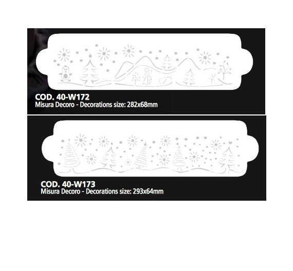 Martellato Stencil decoro Pinguini