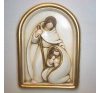 Egan Small Holy Family tile gold