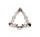 Paderno tagliapasta albero di Natale inox art. 47413-08