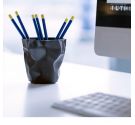 Design Object Pen Pen cestino da ufficio