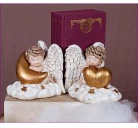 Margot Italia coppia reggilibri con angelo