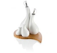 Brandani porcelain Menage Goccia set 4 pieces