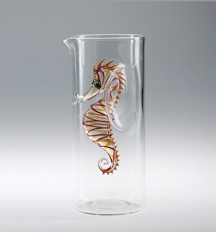 MASSIMO LUNARDON Caraffa Carpa ガラスオブジェ Massimo Lunardon 1.8L Colorful Fish Carafe – Noilli