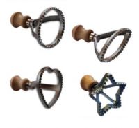 Tagliaravioli forma a scelta in alluminio satinato