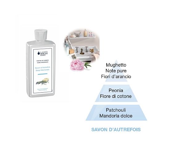 Lampe Berger perfume ml 500 Soap memories