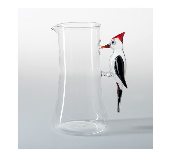 Massimo Lunardon woodpecker carafe