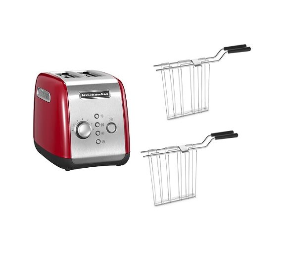 KITCHENAID tostapane a due scomparti con pinze IKM221R - Cose da