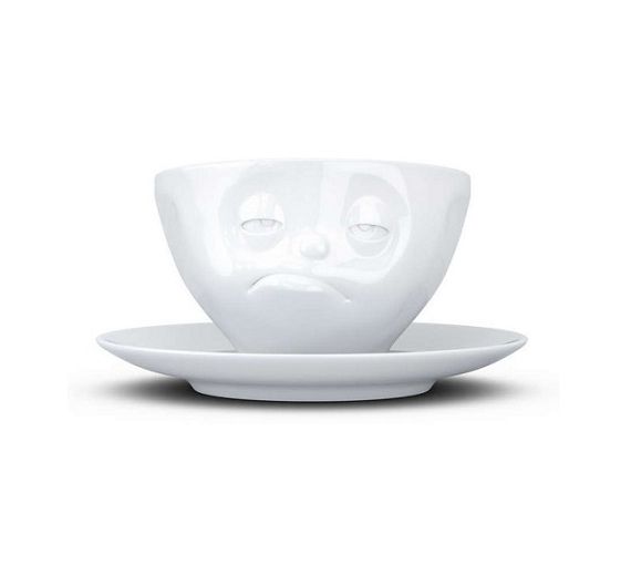 Tazza tè capuccino con piattino 200 ml Tassen Snoozy