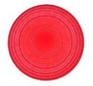 Bitossi polka dot glass tray plate d. 31 cm