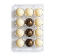 Decora stampo cioccolato mezza sfera