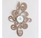 Arti e Mestieri orologio da parete Noemi Beige