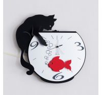 Arti e Mestieri orologio a pendolo gattoTommy & Fish