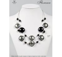 Vergani Collana Florence argento bianco