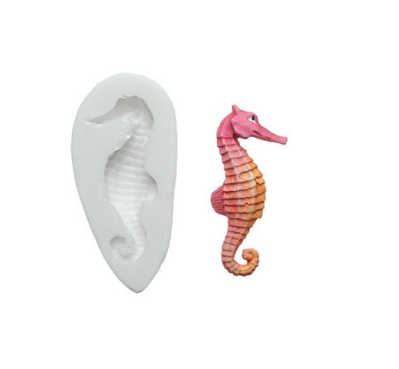 Silikomart silicone mold Seahorse SLK 075